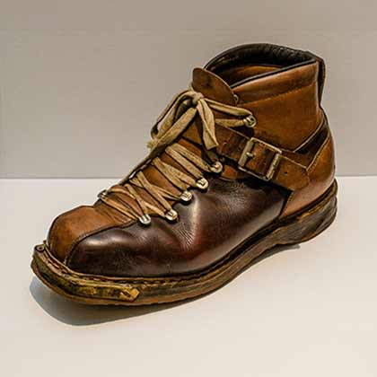 Historisches Schuhmodell 3 aus der Sammlung des Deutschen Schustermuseums