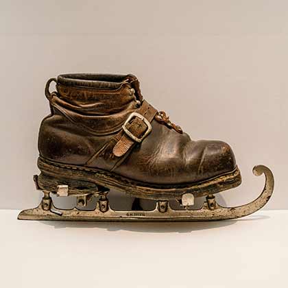 Historisches Schuhmodell 6 aus der Sammlung des Deutschen Schustermuseums