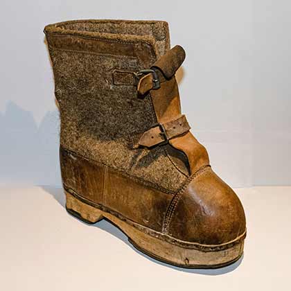 Historisches Schuhmodell 10 aus der Sammlung des Deutschen Schustermuseums
