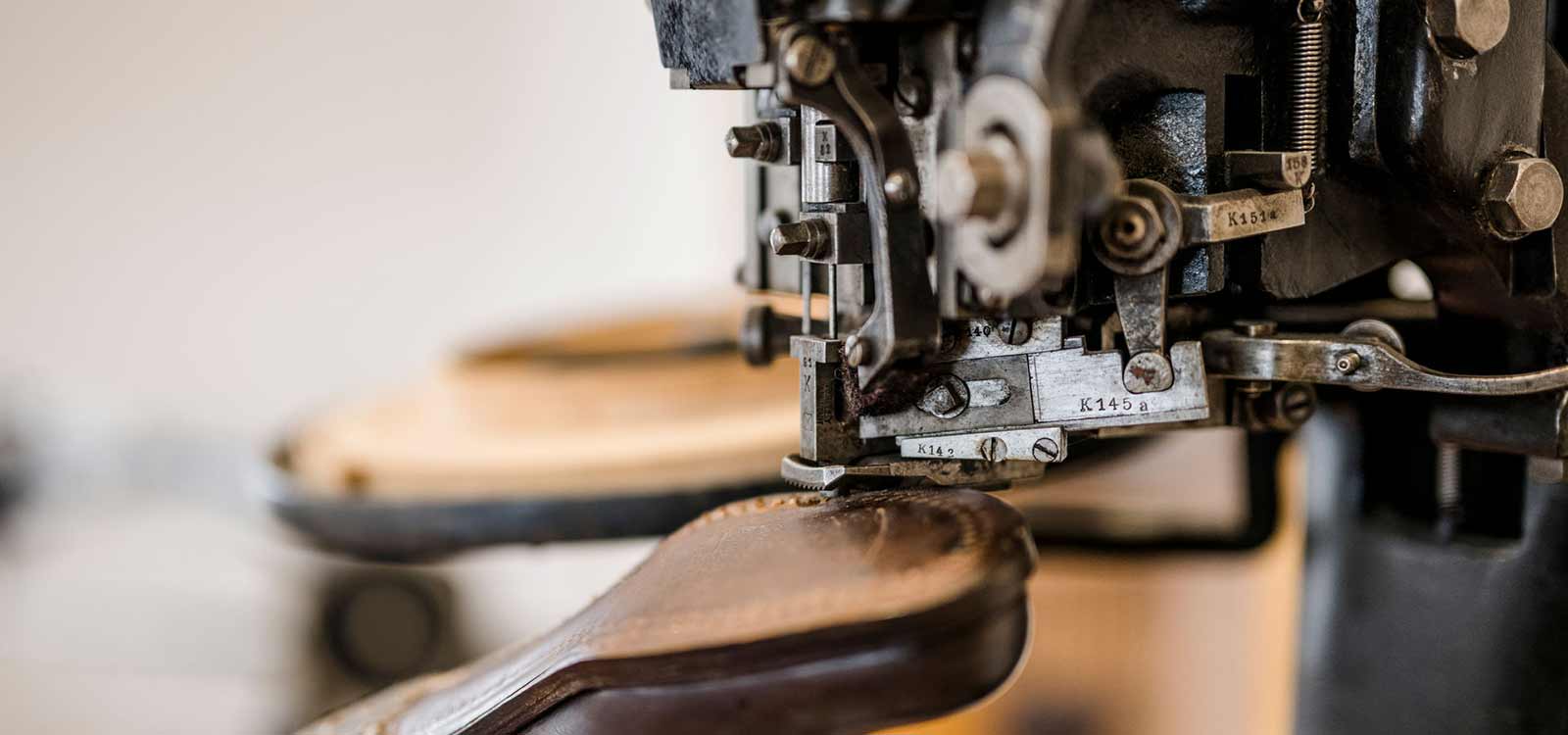 Historische Maschinen der Schuhproduktion im Deutschen Schustermuseum